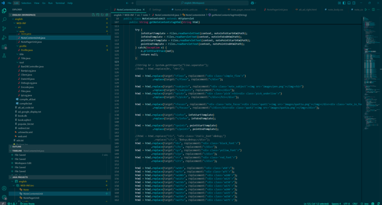 VSCodeのビビットテーマ