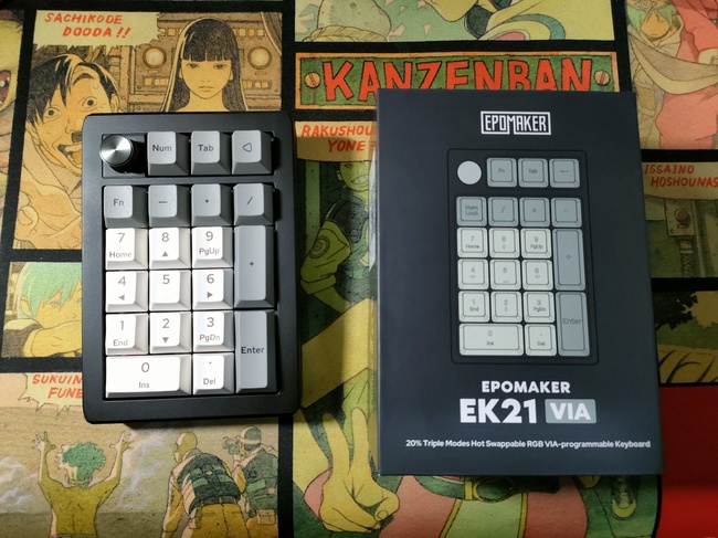 EPOMAKER EK21のお姿