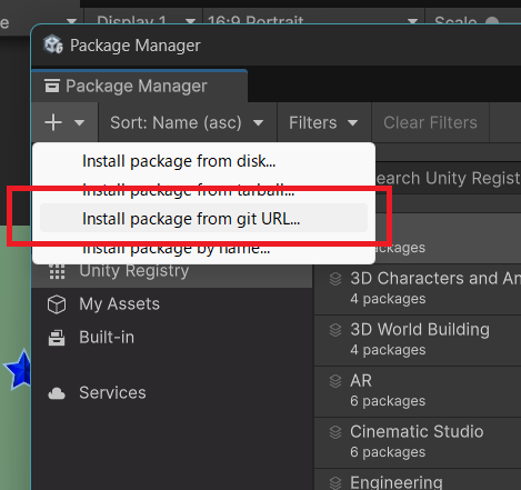 UniTaskパッケージのインポート画像2